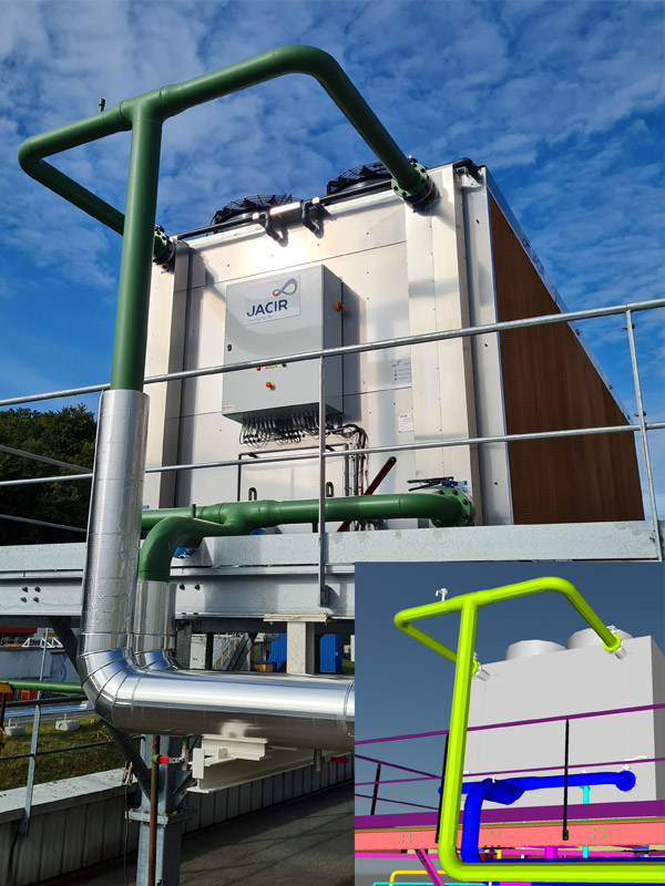 Conception réalisation tuyauterie industrielle