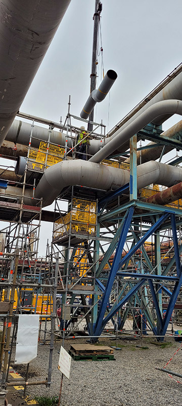 Levage maintenance sur site