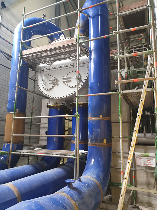 Maintenance tuyauterie indus